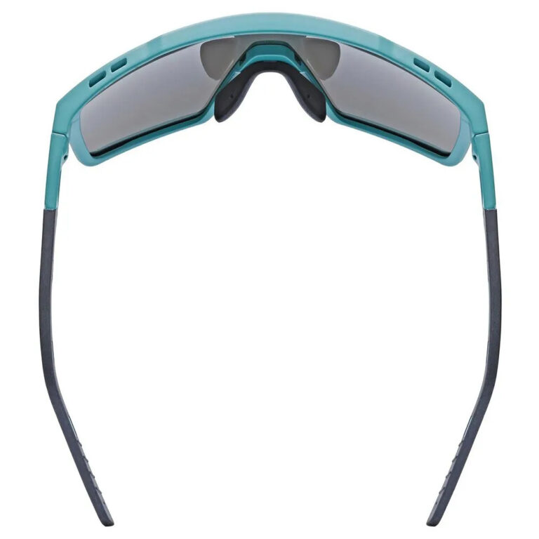 Uvex MTN Perform S Sunglasses Supervision Mirror Silver/CAT3 Teal Matt - Image 5