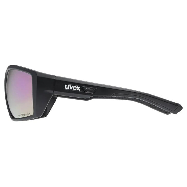 Uvex MTN Venture CV Sunglasses Colorvision Mirror Pink/CAT3 Black Matt - Image 4