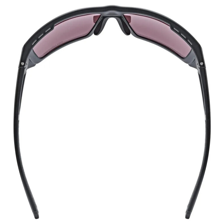 Uvex MTN Venture CV Sunglasses Colorvision Mirror Pink/CAT3 Black Matt - Image 5