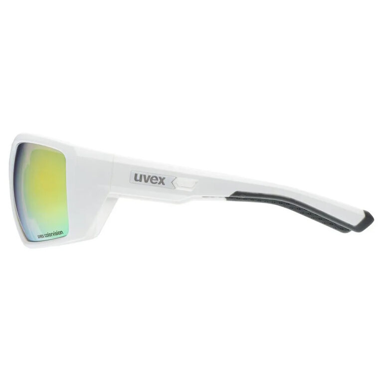 Uvex MTN Venture CV Sunglasses Colorvision Mirror Yellow/CAT3 White Matt - Image 4