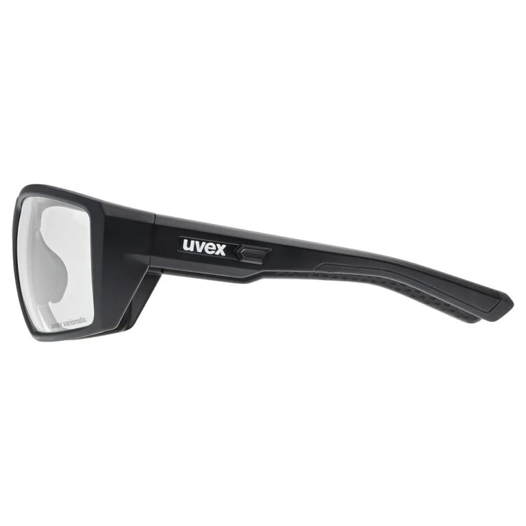 Uvex Mtn Venture V Photochromic Sunglasses Variomatic Smoke/CAT1-3 Black Matt - Image 4