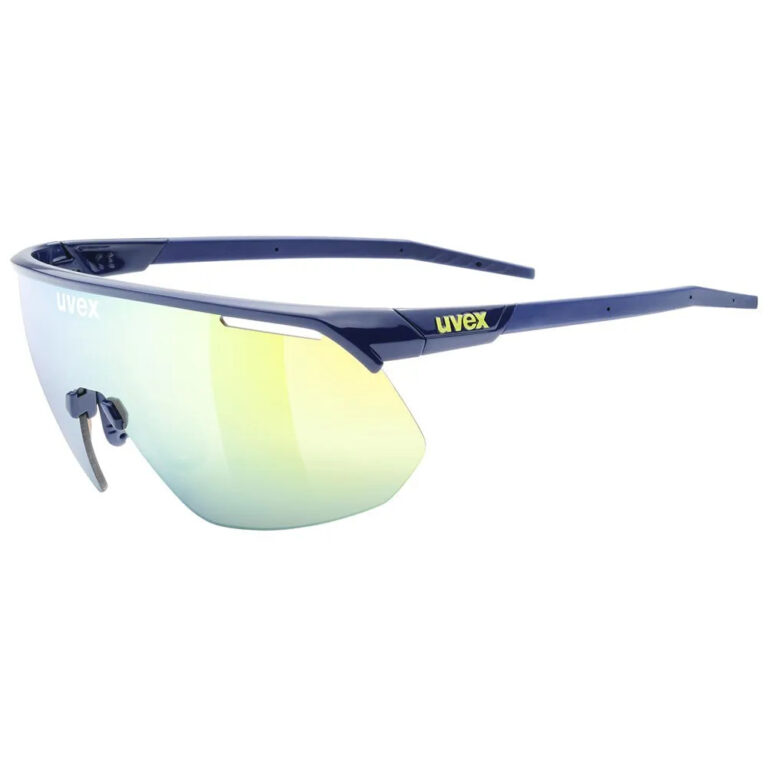 Uvex Pace One Sunglasses Supravision Mirror Yellow/CAT3 Blue