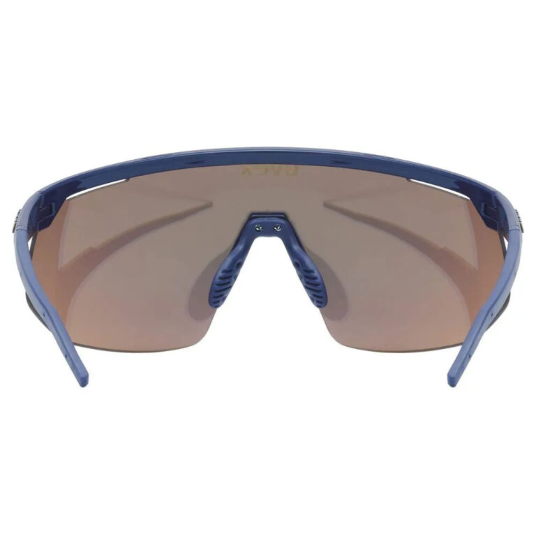 Uvex Pace One Sunglasses Supravision Mirror Yellow/CAT3 Blue - Image 3