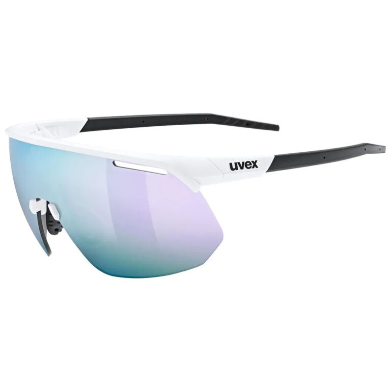 Uvex Pace One Sunglasses Supravision Mirror Lavender/CAT3 White Matt