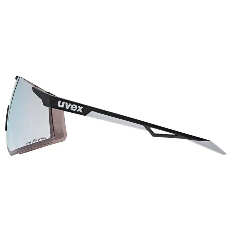 Uvex Pace Perform CV Sunglasses Colorvision Mirror Grey/CAT3 Black Matt - Image 4