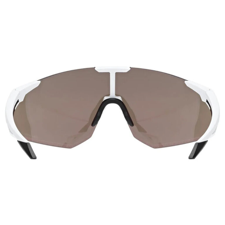 Uvex Pace Perform CV Sunglasses Colorvision Mirror Pink/CAT3 White Matt / White Matt - Image 3