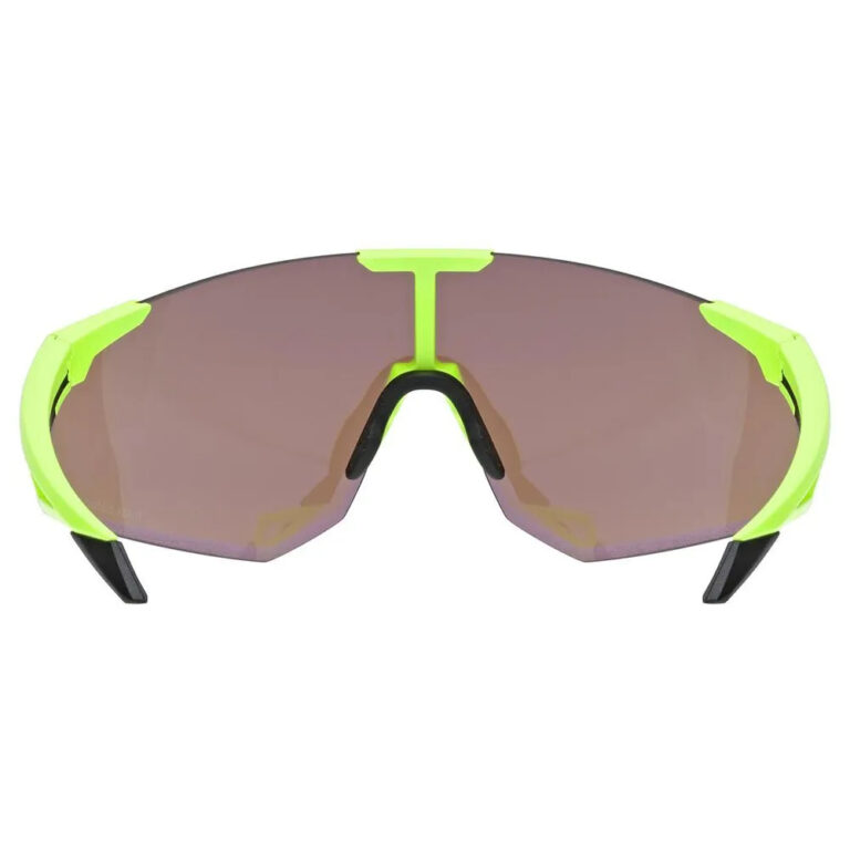 Uvex Pace Perform CV Sunglasses Colorvision Mirror Blue/CAT2 Yellow Matt - Image 3