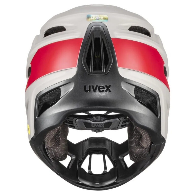 Uvex Revolt MIPS Downhill Helmet 52-57 cm Oak Brown / Red - 56-61 cm Oak Brown / Red - Image 3