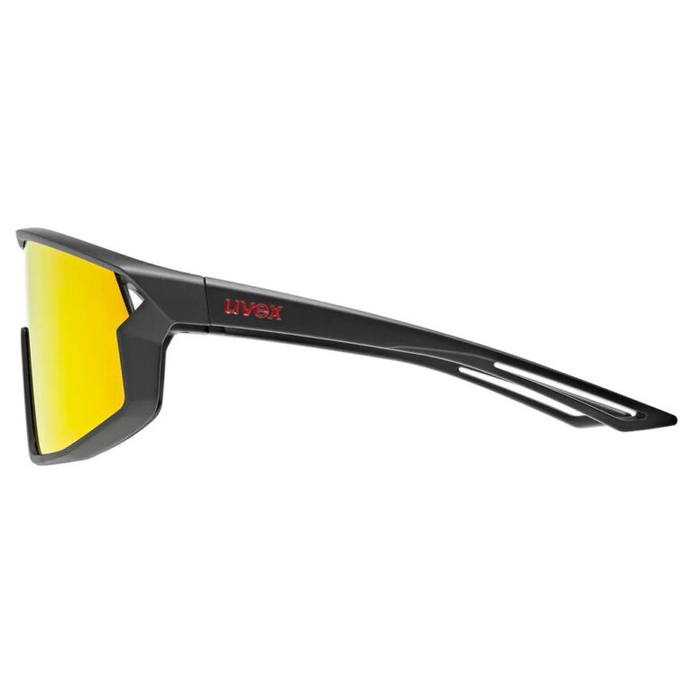 Uvex Skyryse Sunglasses Mirror Red/CAT3 Black Matt - Image 4