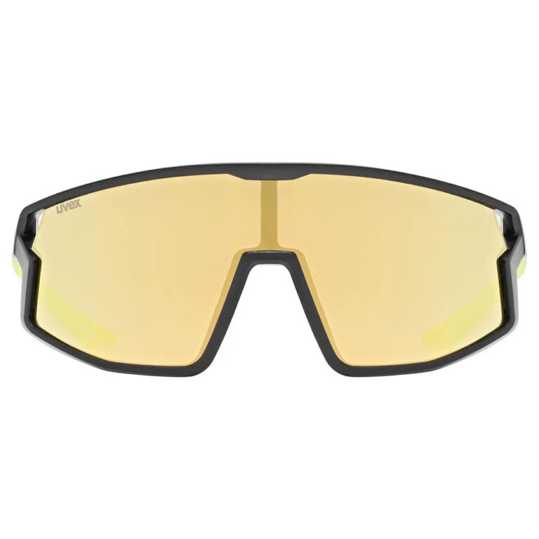 Uvex Skyryse Sunglasses Mirror Yellow/CAT3 Black Yellow Matt - Image 2