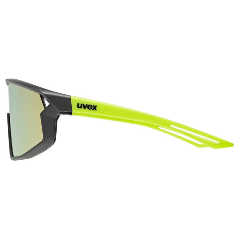 Uvex Skyryse Sunglasses Mirror Yellow/CAT3 Black Yellow Matt - Image 4