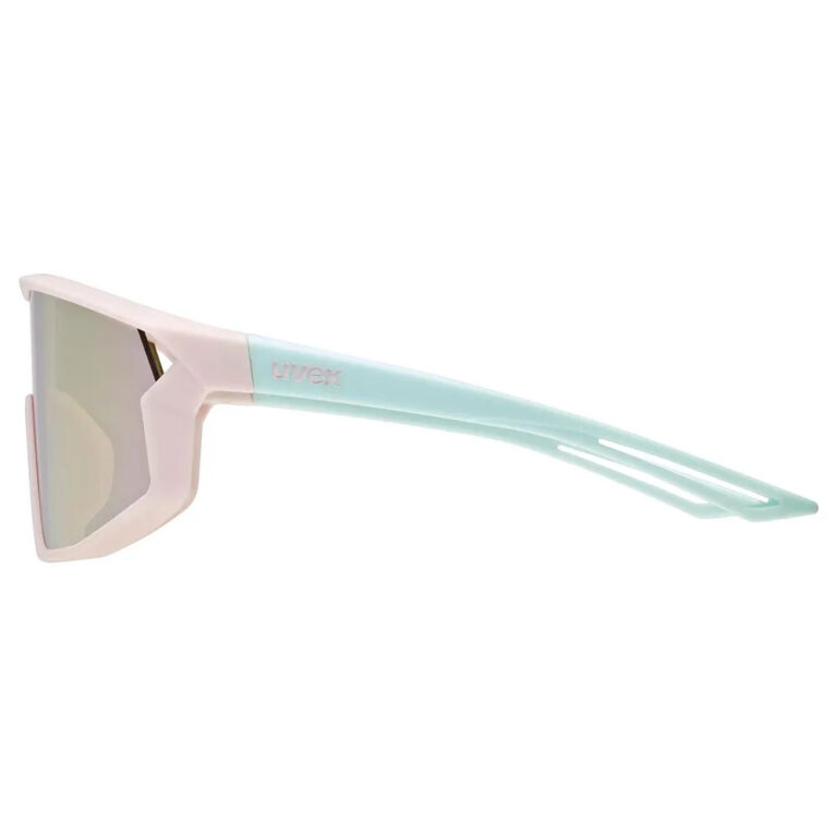 Uvex Skyryse Sunglasses Mirror Pink/CAT3 Pink Green Matt - Image 4