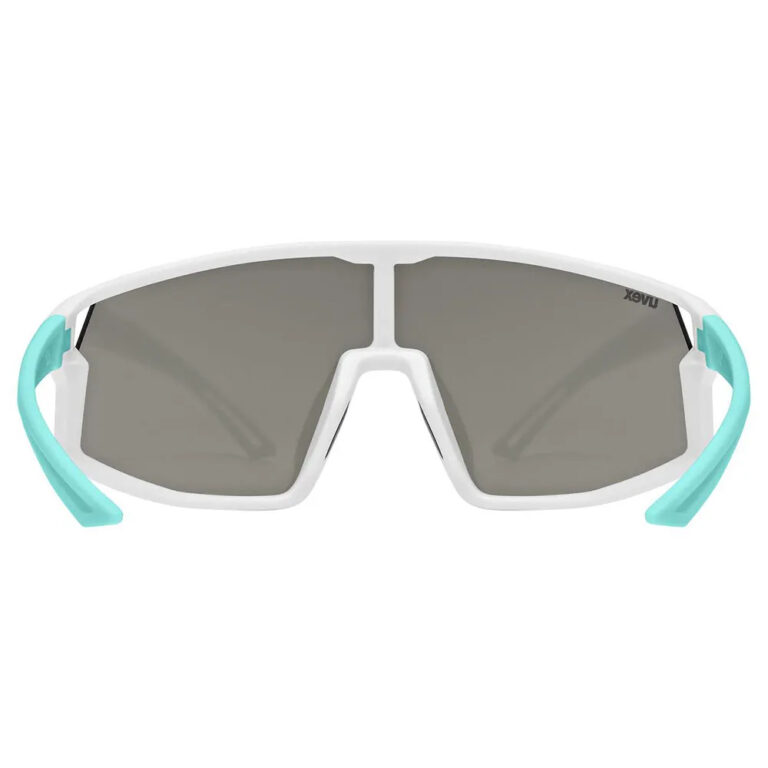 Uvex Skyryse Sunglasses Mirror Silver/CAT3 White Green - Image 3