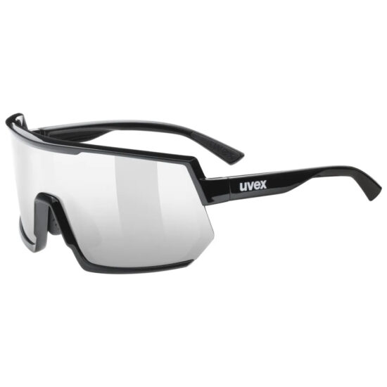 Uvex Sportstyle 235 Mirrored Sunglasses Mirror Silver/CAT3 Black Matte