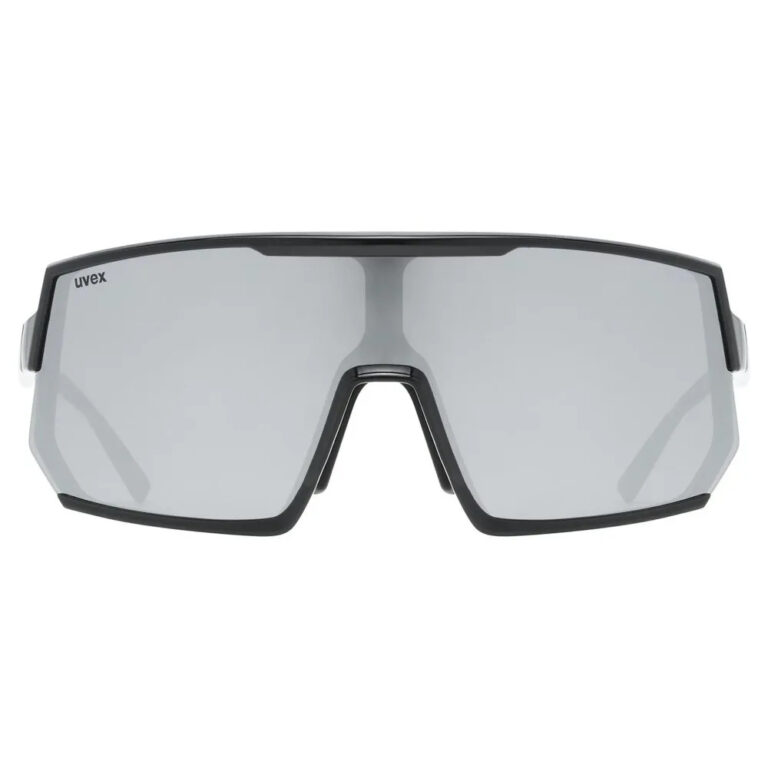 Uvex Sportstyle 235 Mirrored Sunglasses Mirror Silver/CAT3 Black Matte - Image 2