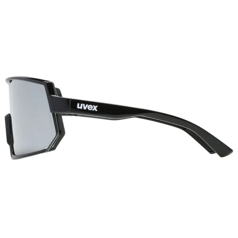 Uvex Sportstyle 235 Mirrored Sunglasses Mirror Silver/CAT3 Black Matte - Image 3