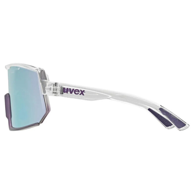 Uvex Sportstyle 235 Sunglasses Supravision Mirror Lavander/CAT3 Clear Met Purp - Image 4