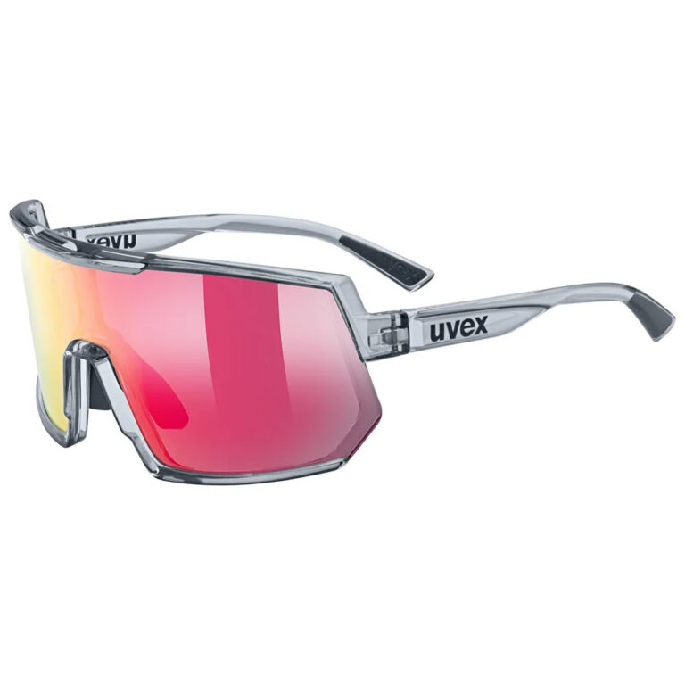 Uvex Sportstyle 235 Sunglasses Supravision Mirror Red/CAT2 Smoke Transparent