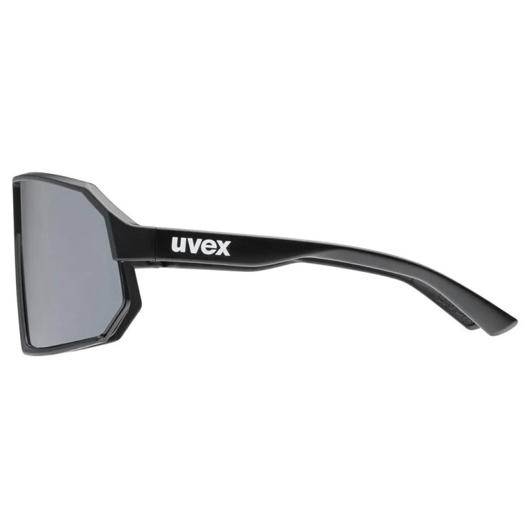 Uvex Sportstyle 237 Sunglasses Supervision Mirror Silver/CAT3 Black Matt - Image 4