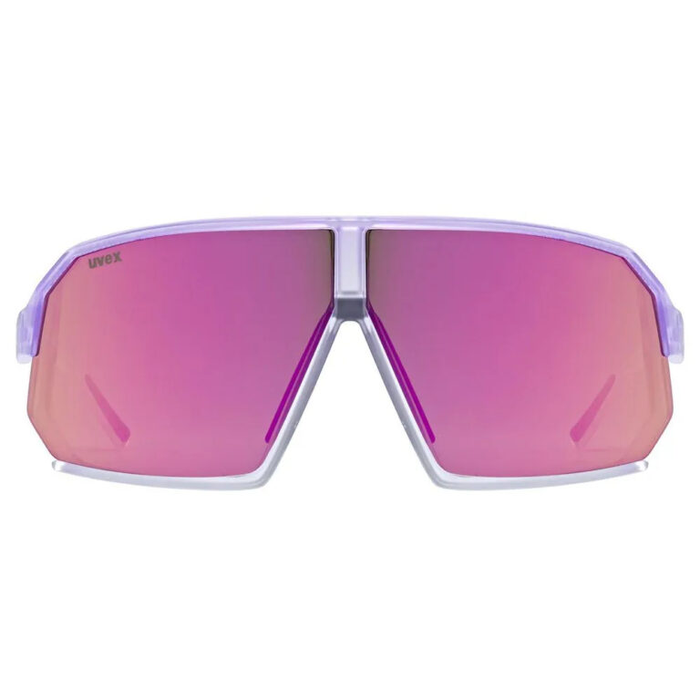 Uvex Sportstyle 237 Sunglasses Supervision Mirror Purple/CAT3 Purple Fade - Image 2