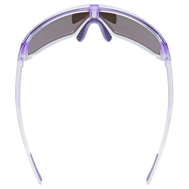 Uvex Sportstyle 237 Sunglasses Supervision Mirror Purple/CAT3 Purple Fade - Image 5