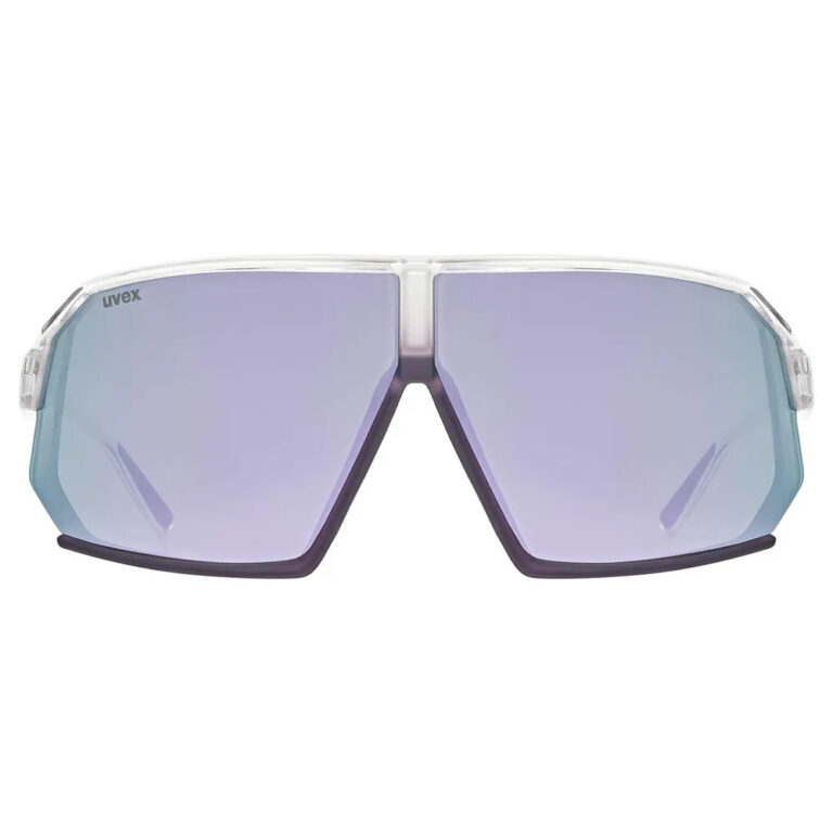 Uvex Sportstyle 237 Sunglasses Supravision Mirror Lavander/CAT3 Clear Met Purp - Image 2