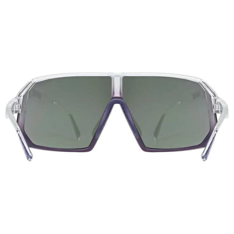 Uvex Sportstyle 237 Sunglasses Supravision Mirror Lavander/CAT3 Clear Met Purp - Image 3