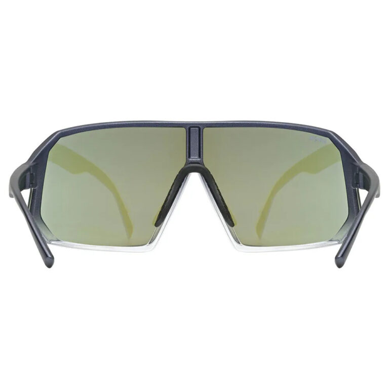 Uvex Sportstyle 237 Sunglasses Supravision Mirror Blue/CAT2 Met Blue Clear - Image 3