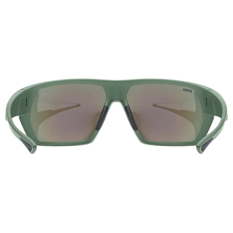 Uvex Sportstyle 238 Sunglasses Mirror Green/CAT3 Moss Matt - Image 3