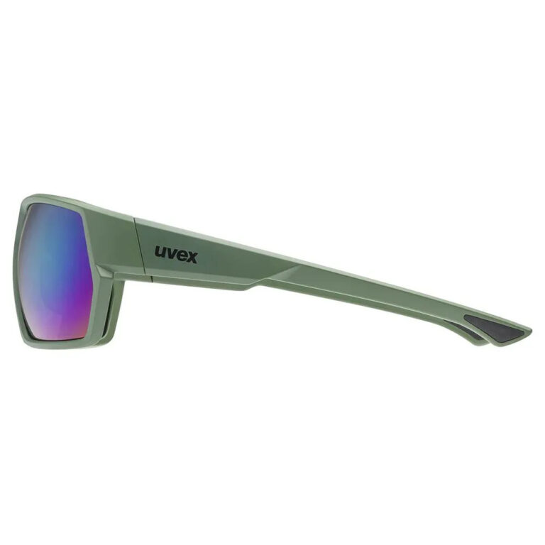 Uvex Sportstyle 238 Sunglasses Mirror Green/CAT3 Moss Matt - Image 4