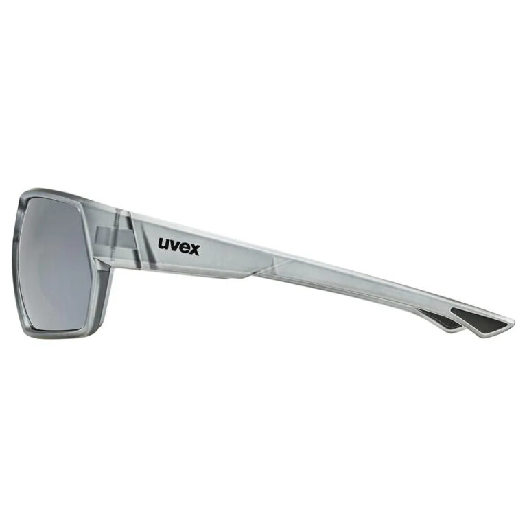 Uvex Sportstyle 238 Sunglasses Mirror Silver/CAT3 Smoke Matt - Image 4