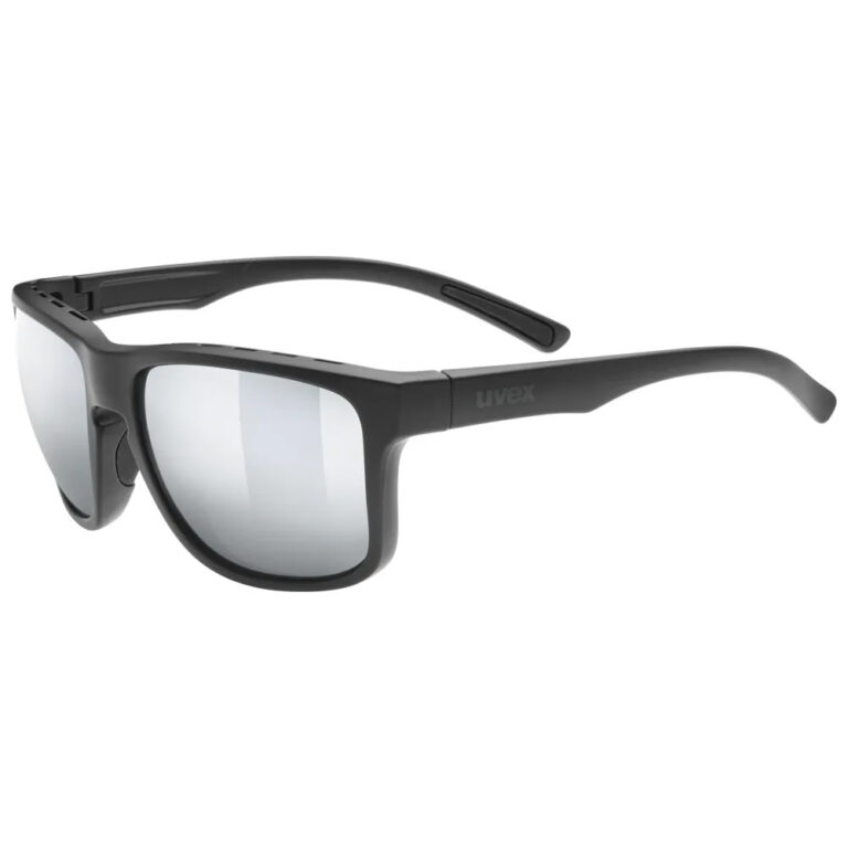 Uvex Sportstyle 312 Mirrored Sunglasses Mirror Silver/CAT4 Black Matte - Image 6