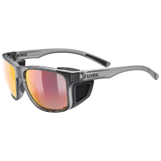 Uvex Sportstyle 312 Sunglasses Mirror Red/CAT3 Smoke Matt