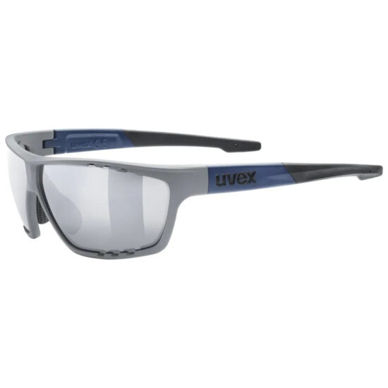 Uvex Sportstyle 706 Mirrored Sunglasses Litemirror Silver/CAT3 Rhino / Deep Space Matte