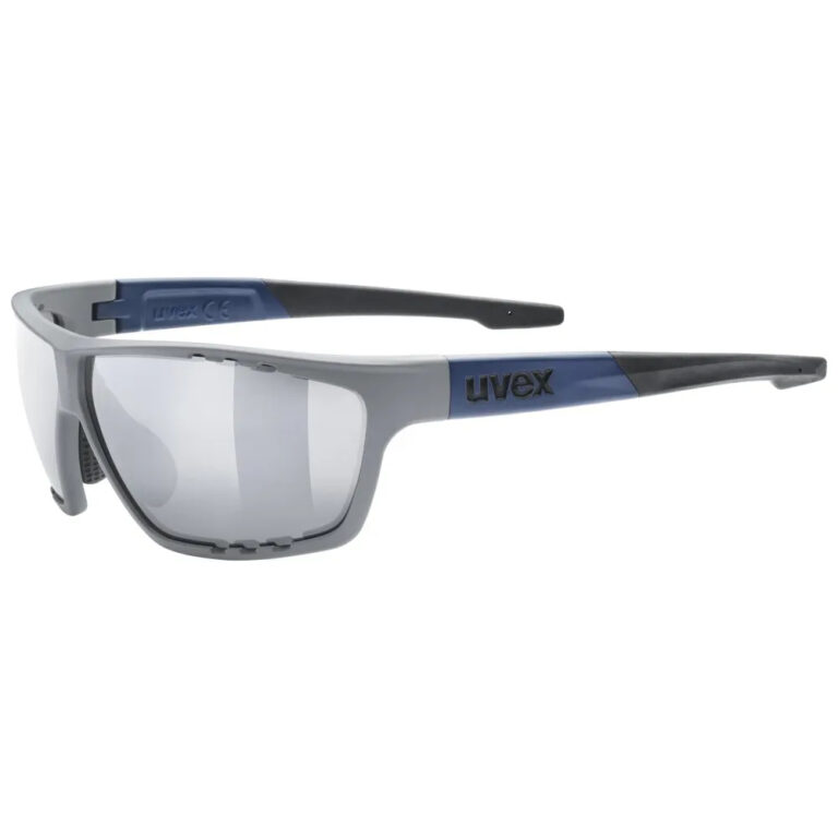 Uvex Sportstyle 706 Mirrored Sunglasses Litemirror Silver/CAT3 Rhino / Deep Space Matte