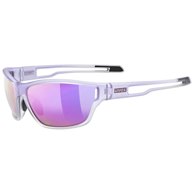 Uvex Sportstyle 806 Sunglasses Mirror Purple/CAT3 Purple Fade