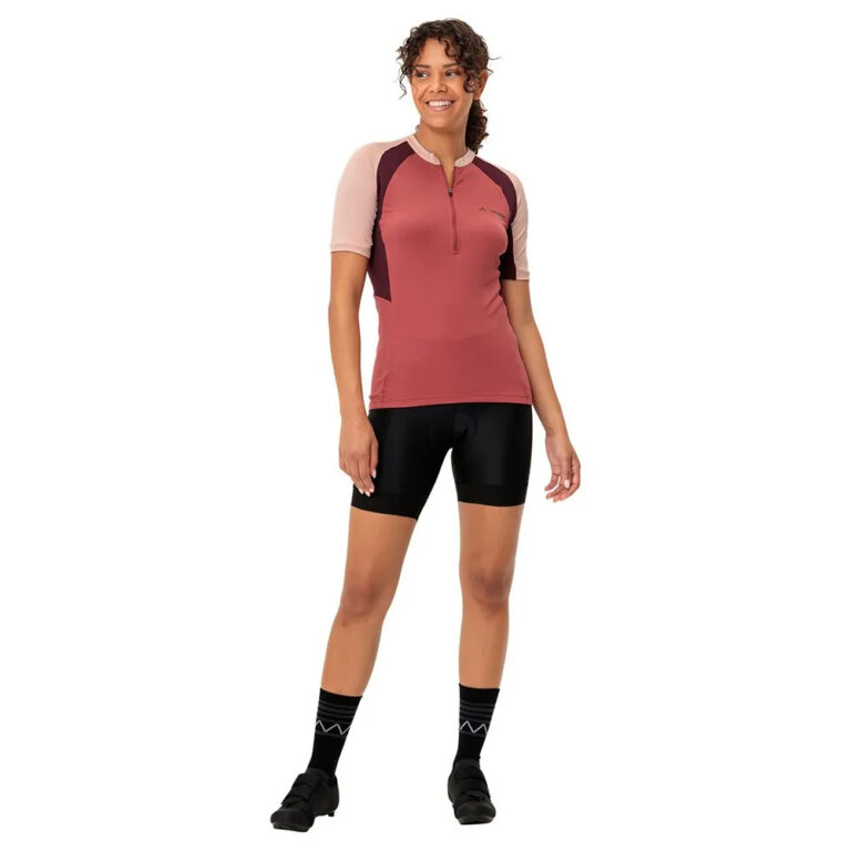 VAUDE Advanced IV Short Sleeve Jersey 44 Soft Rose - Image 5