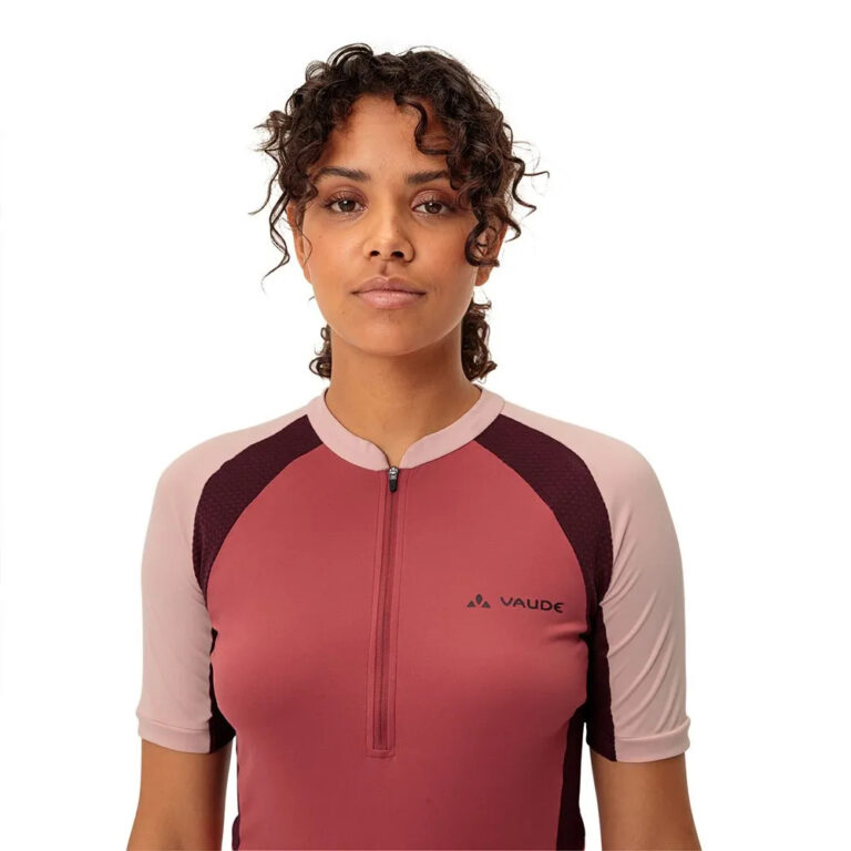 VAUDE Advanced IV Short Sleeve Jersey 44 Soft Rose - Image 6