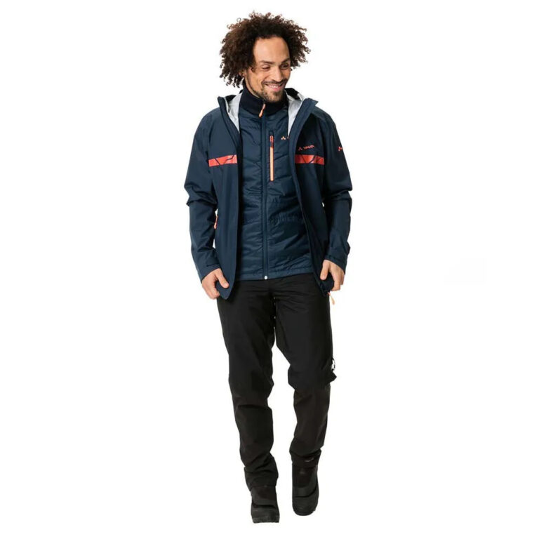 VAUDE All Year Moab 3in1 Rain Jacket S Dark Sea Uni - 2XL Dark Sea Uni - Image 8