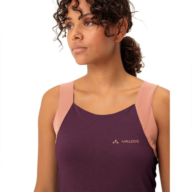 VAUDE Altissimi Sleeveless T-shirt 36 Cassis Uni - 44 Cassis Uni - Image 6