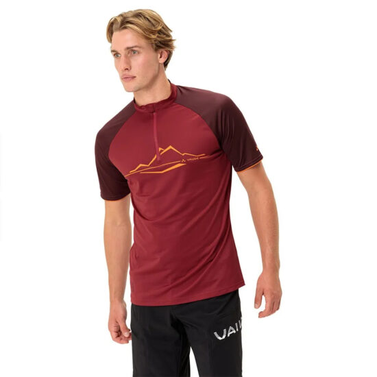 VAUDE Altissimo Pro Short Sleeve Jersey S Carmine - L Carmine