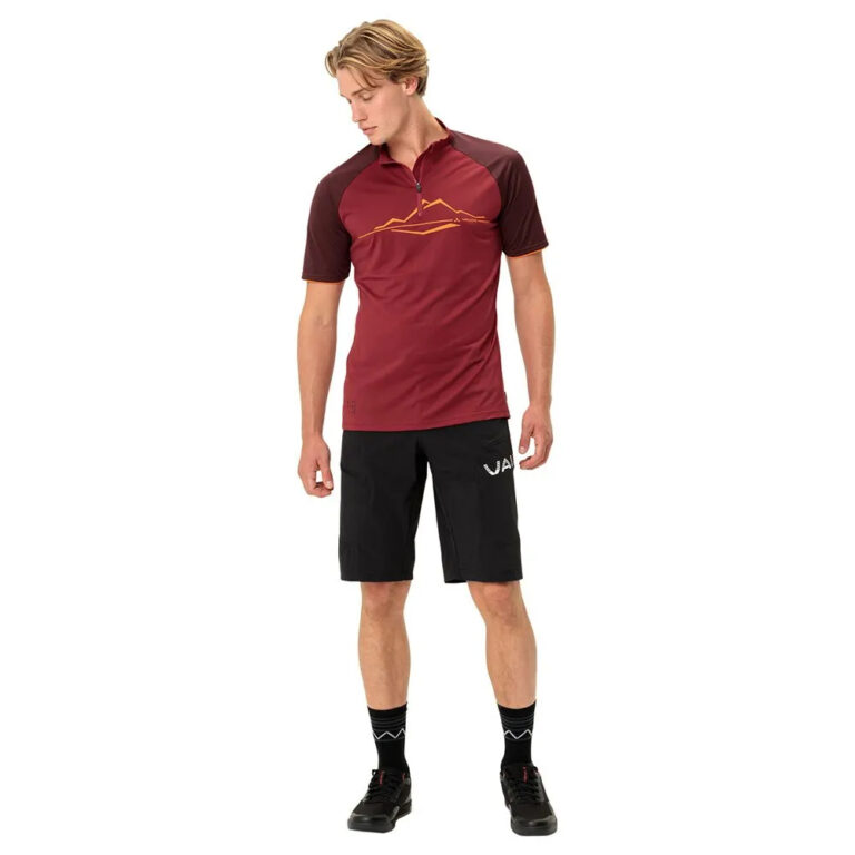 VAUDE Altissimo Pro Short Sleeve Jersey S Carmine - L Carmine - Image 5