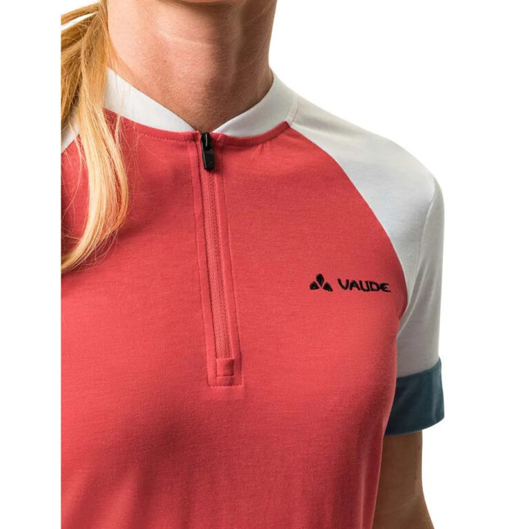 VAUDE Altissimo Q-Zip Short Sleeve T-shirt 36 Flame - 46 Flame - Image 5