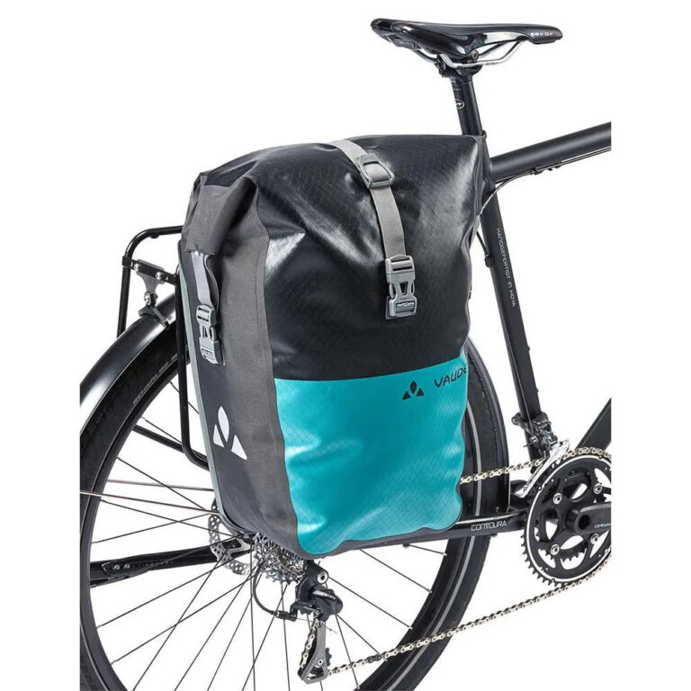 VAUDE Aqua Back Color Single 24L Pannier One Size Black / Alpine Lake - Image 4