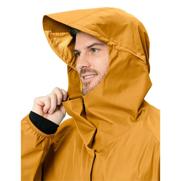 VAUDE Comyou Coat Waterproof Poncho M Burnt Yellow - XL Burnt Yellow - Image 5