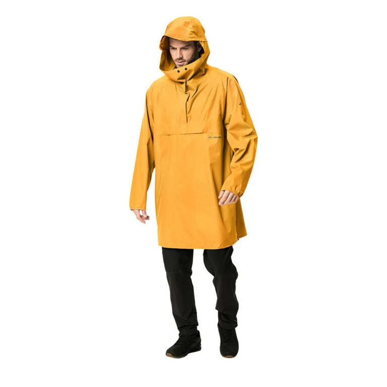 VAUDE Comyou Coat Waterproof Poncho M Burnt Yellow - XL Burnt Yellow - Image 6