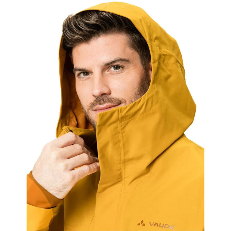 VAUDE Comyou Pro Rain Jacket S Burnt Yellow - 2XL Burnt Yellow - Image 5