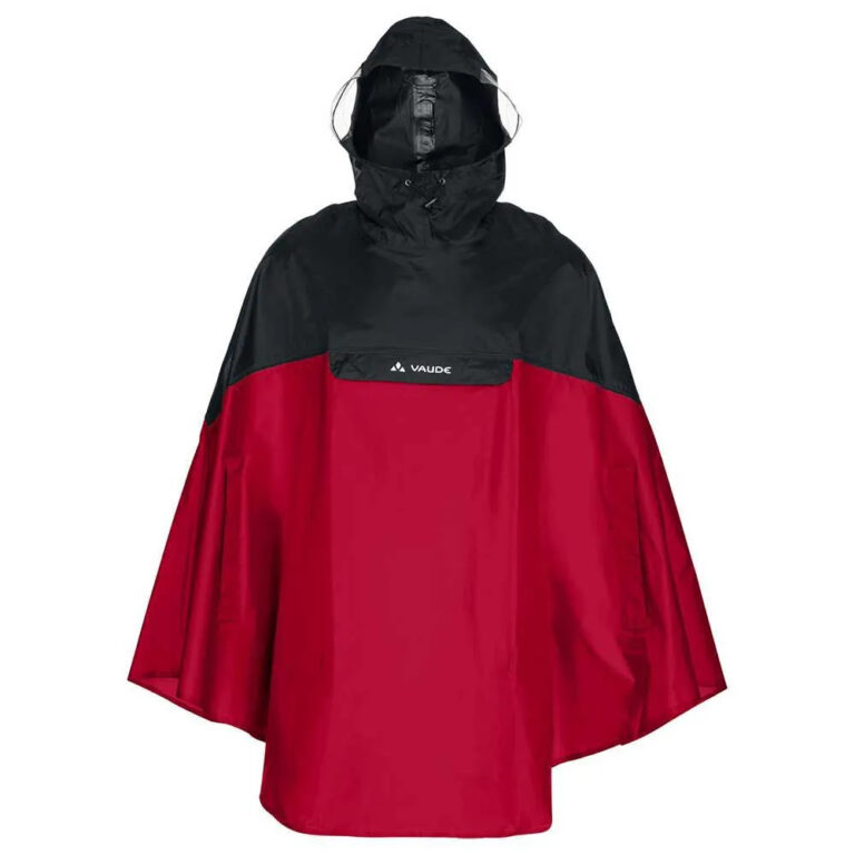 VAUDE Covero II Waterproof Poncho M Indian Red - XL Indian Red - Image 3