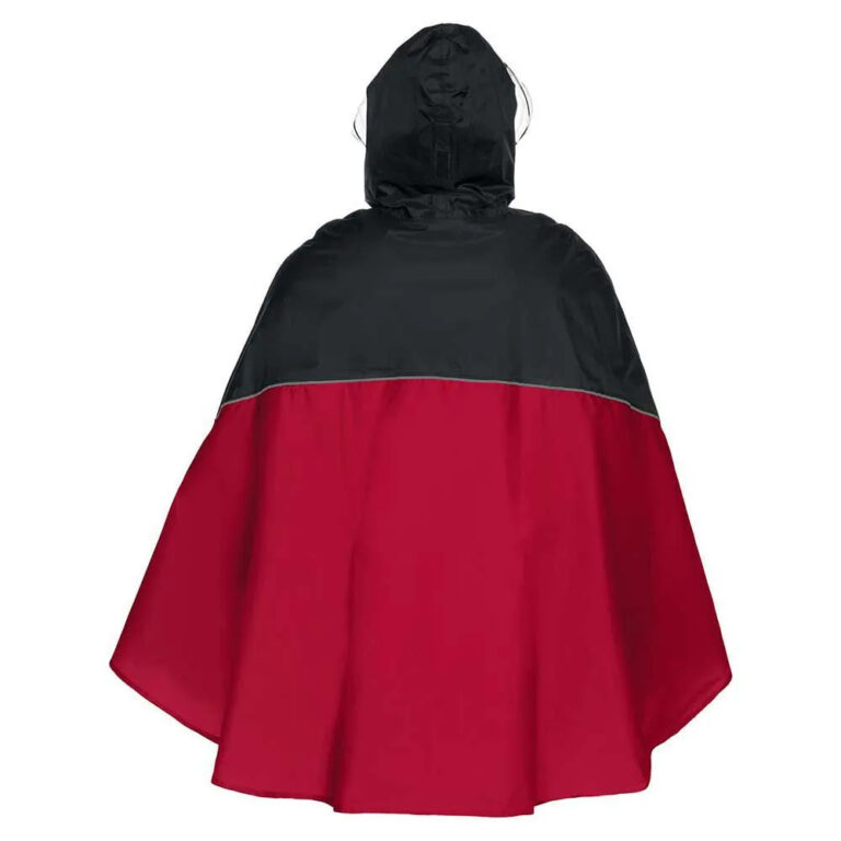 VAUDE Covero II Waterproof Poncho M Indian Red - XL Indian Red - Image 4