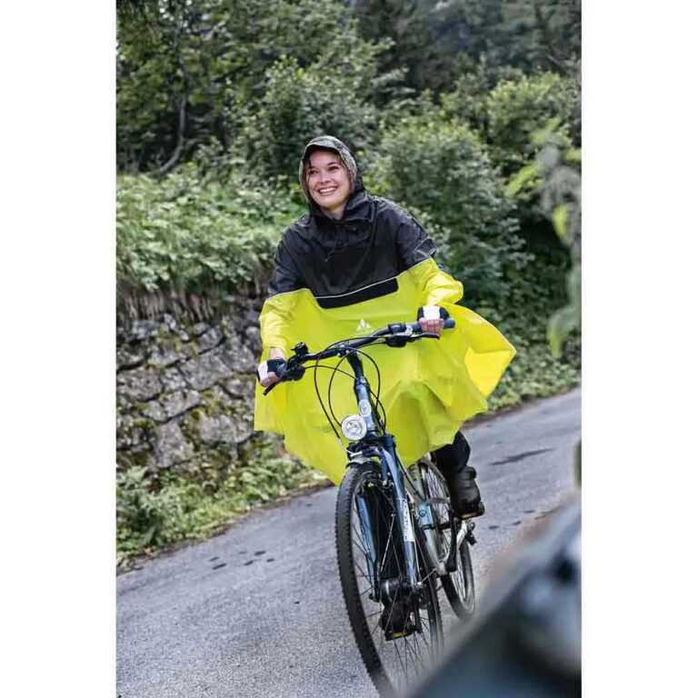 VAUDE Covero II Waterproof Poncho S Lemon - 2XL Lemon - Image 5